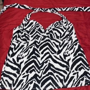 Catalina swim tankini top Large